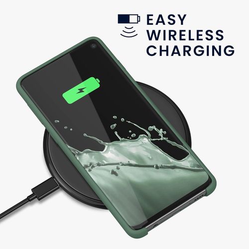 Samsung Galaxy S10e, S10, S10 Plus, S10 5G Silicone Case - Green