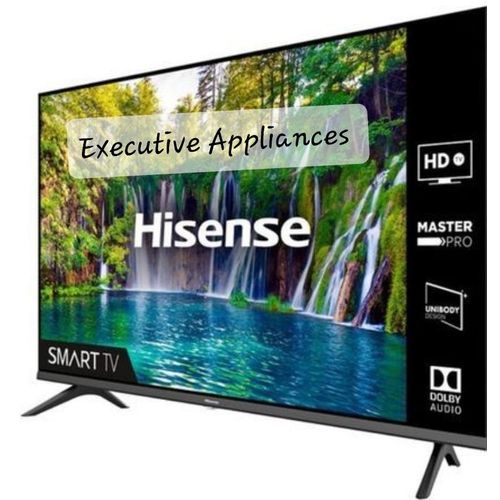 Hisense 43'' Smart Ultra HD 4K A6 Series Premium TV, Bluetooth, Built-in WIFI, Frameless, View YouTube, Netflix - Black
