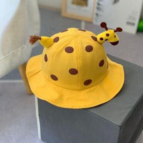 Bucket Hat Wide Brim Beach Hat For Outdoor Hiking Holiday Yellow