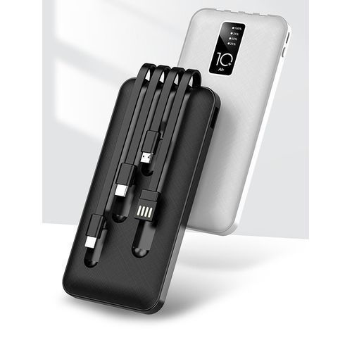 Aldeepo Digital Charging 20000mAh Power Bank- Black