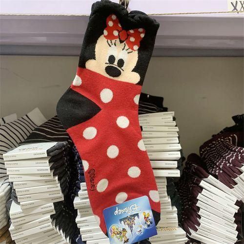 Cartoon Disney Duck Mickey Ladies Donald Tube Socks Socks
