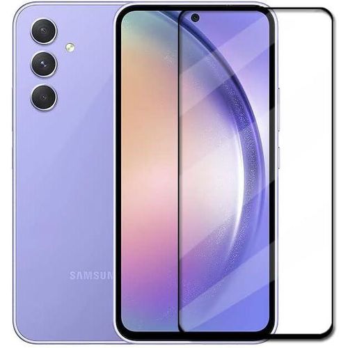 Samsung Galaxy A50 A51 A52 A53 A54 5G Tempered Glass Screen Protector Full Glue Edge To Edge Screen Glass Anti-shatter 9H Hardness Scratch Proof-Black