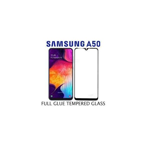 Samsung Galaxy A50 A51 A52 A53 A54 5G Tempered Glass Screen Protector Full Glue Edge To Edge Screen Glass Anti-shatter 9H Hardness Scratch Proof-Black