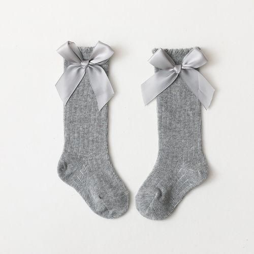 Autumn Big Girls Children's Spring Socks Bow Spanish Kids