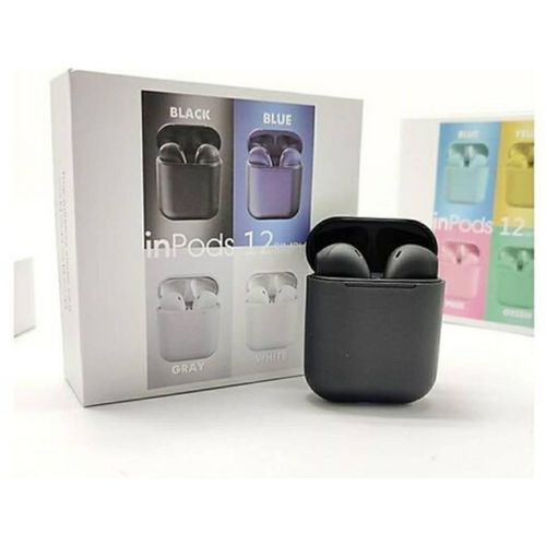 Inpods 12 Mini Bluetooth 5.0 Wireless Stereo Earbuds-Waterproof