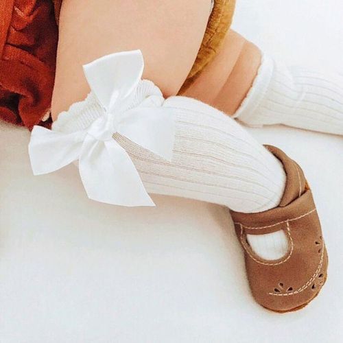 Autumn Big Girls Children's Spring Socks Bow Spanish Kids