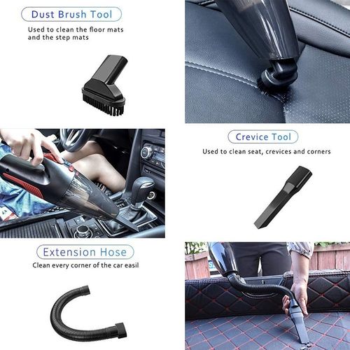 Car Vacuum Cleaner-Wired Wet And Dry Mini Vacuum Cleaner