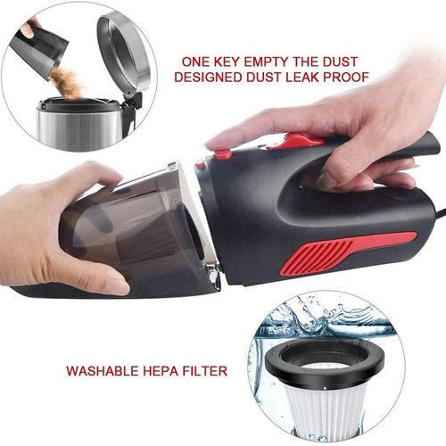 Car Vacuum Cleaner-Wired Wet And Dry Mini Vacuum Cleaner