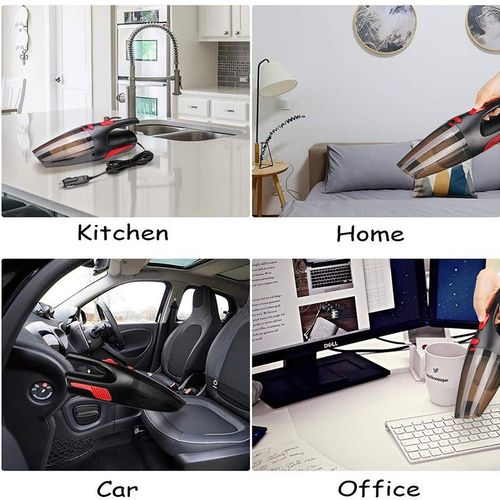 Car Vacuum Cleaner-Wired Wet And Dry Mini Vacuum Cleaner