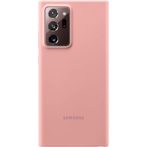 Samsung Galaxy Note 20, Note 20 Ultra Case, Liquid Silicone Gel Rubber Shockproof Case Soft Microfiber Cloth Lining Cushion-Pink