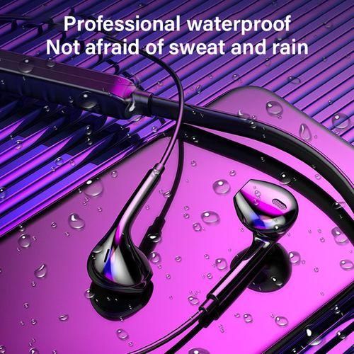 B7 Bluetooth Neckband Earphones With Bass technology - Black