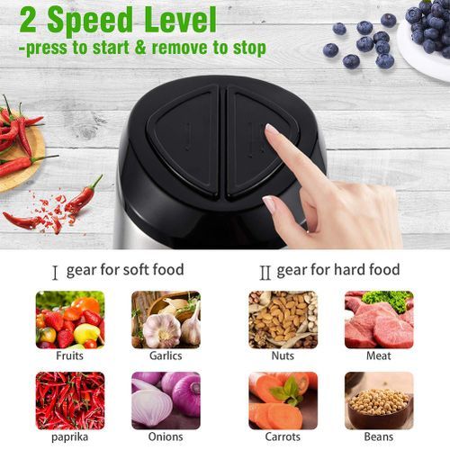Multifunctional Electric Mincer - Minced Meat/Side Vegetables