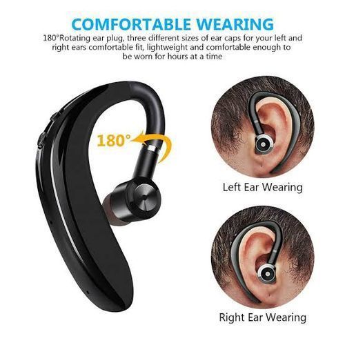 Earbud Wireless Headset Bluetooth Earphone - Black & Navy Blue