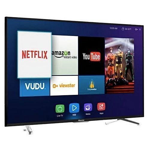 Hisense 55'' 4K Ultra HD Smart TV with Built-in WIFI-1080p Digital -Black