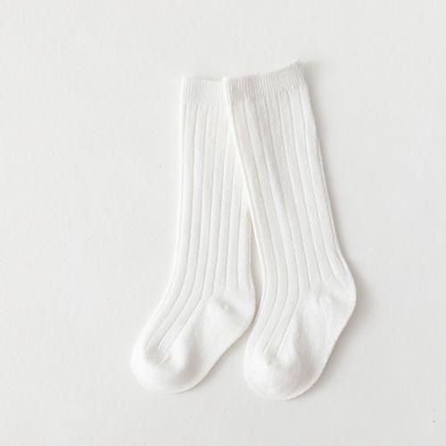 Solid 18 Girls Baby Colors Socks New Long Boys Knee High