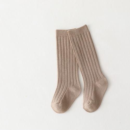 18 Baby High Solid Knee New Long Girls Socks Boys Colors