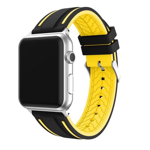 Sports Silicone let For Apple Watch Band 45mm 41mm 42/38mm 40/44mm Smart For iWatch Series 7 6 SE 5 4 3 2 1 Men Women Strap-6T