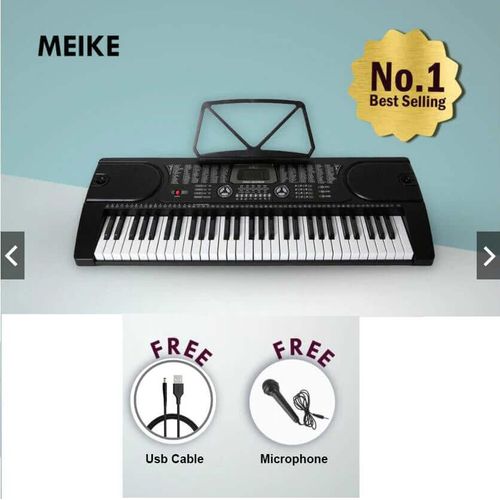 Mk Audio MK-2089 Portable Digital Keyboard - Black