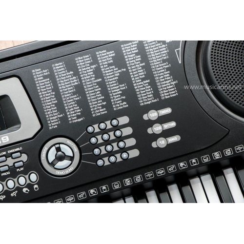 Mk Audio MK-2089 Portable Digital Keyboard - Black