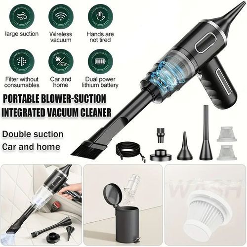 Multifunctional Cordless Handheld Vacuum Cleaner With Blower And Suction Combination