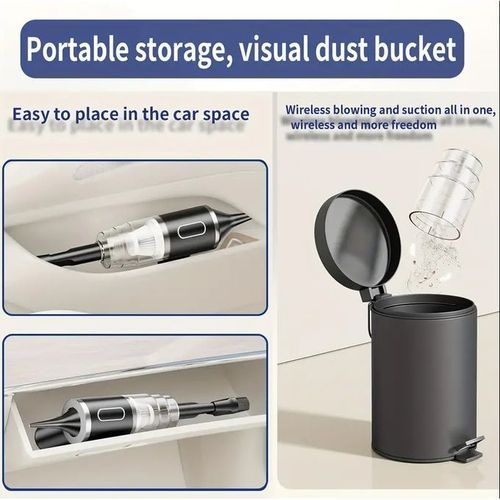 Multifunctional Cordless Handheld Vacuum Cleaner With Blower And Suction Combination