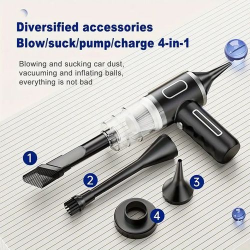 Multifunctional Cordless Handheld Vacuum Cleaner With Blower And Suction Combination