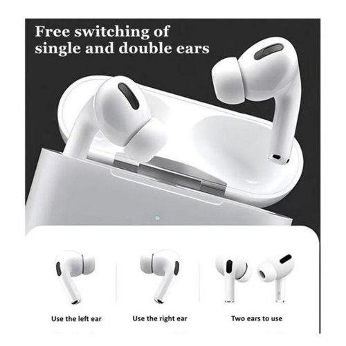 Airpod Wireless Noise Cancelation Quality Pods- White