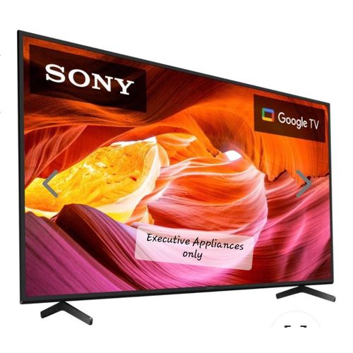 Bravia Sony 55" Inch Smart 4K UHD 2024 Design Smart Android Google TV X75K The Best  TV The World Over  &ndash; Black
