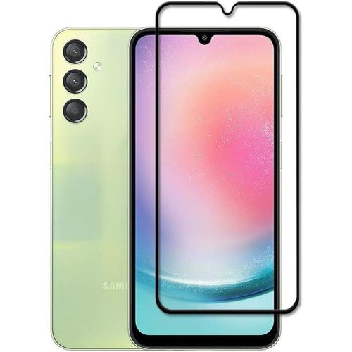 Samsung Galaxy A30 A31 A32 A33 A34 5G Tempered Glass Screen Protector Full Glue Edge To Edge Screen Glass Anti-shatter 9H Hardness Scratch Proof-Black