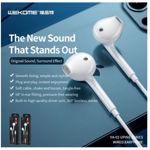 Phone Accessories-Wk-Wired Earphone Ya02-3.5Mm