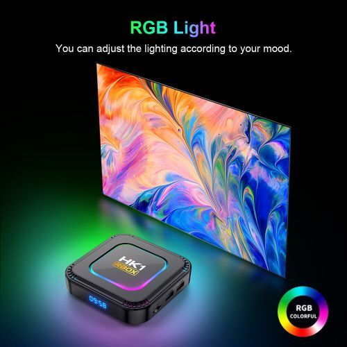 Android 13.0 Smart Set Top Box, WiFi 6 BT5.0 8K 2+16G TV Box
