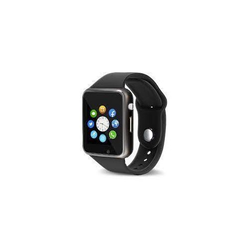 Unisex Bluetooth Smart Watch Simcard and Memory Card - Black