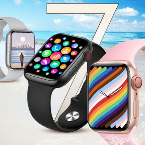 Watch Smartwatch Waterproof Bluetooth -Black