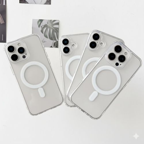 Transparent MagSafe Iphone Case - Cover For Iphone X Xr Xs Xs Max 11 11pro 11pro Max 12 12pro 12pro Max 13 13pro 13pro Max 13mini 15 15pro 15pro Max