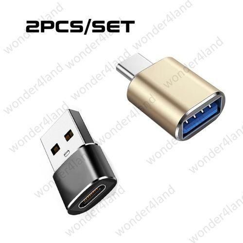 USB To USB C Adapter&Type C Male To 3.0 Female Charger