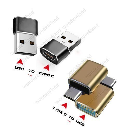 USB To USB C Adapter&Type C Male To 3.0 Female Charger