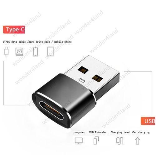 USB To USB C Adapter&Type C Male To 3.0 Female Charger
