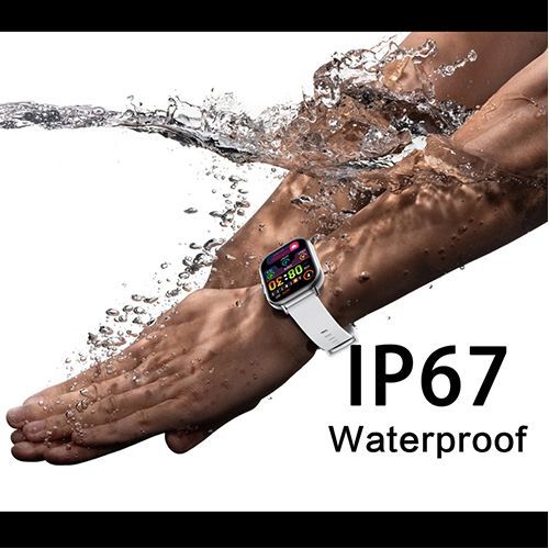 2.09 Smartwatch Full Touch Screen - Health Check Grey