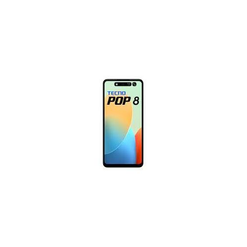Tecno  POP8-BG6(64+3)-WHITE-64GB-DUAL-SIM