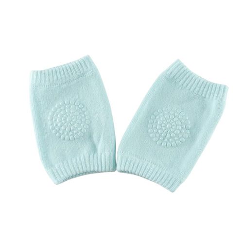 1 Pair Autumn Winter Baby Kneepad Anti-slip Elbow Cushion Safety Crawling Knee Protector Support Pad Infant Toddler Leg Warmer Kneecap,Green NO5112