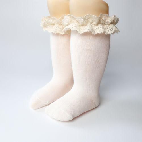 Lace Long Knee Kids High Autumn Girl Socks Sock Baby Ruffle