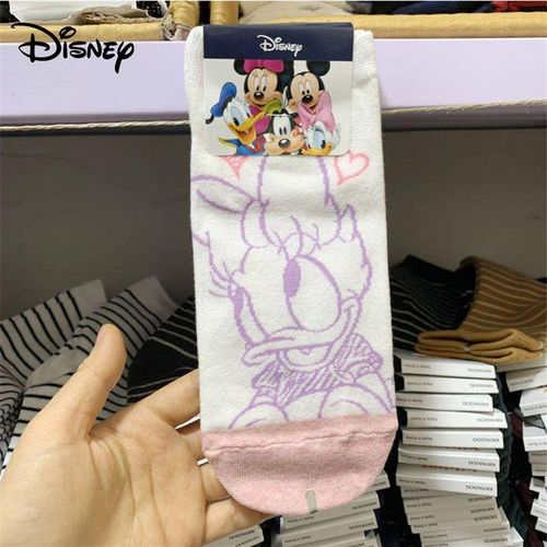 Girl Printing Disney Cartoon Socks Sketch Mickey Minnie