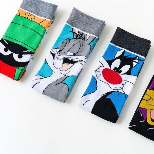 Socks Autumn Disney Anime Pure Winter Cotton And Mickey