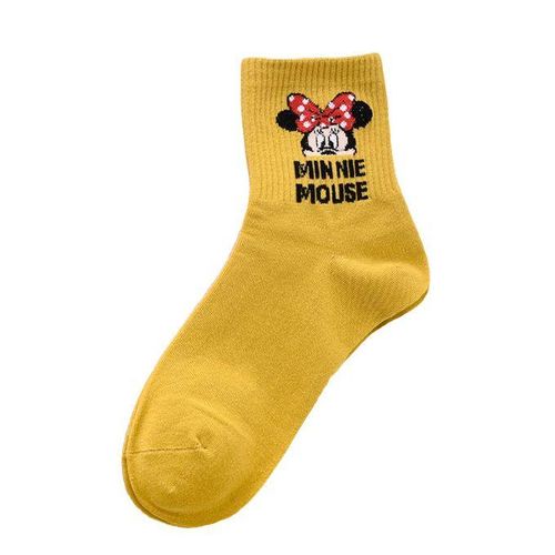 Socks Autumn Disney Anime Pure Winter Cotton And Mickey