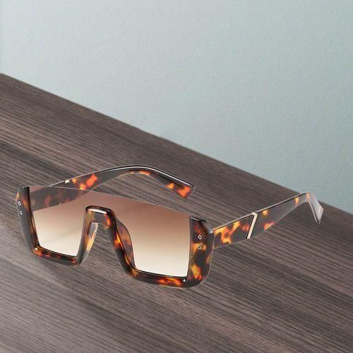 Oversized Sunglasses Women Men Punk Outdoor Big Tortoiseshell Lens