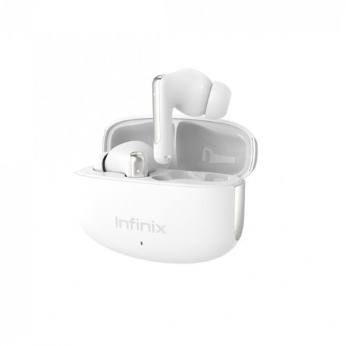 Infinix EarBuds Nc XE28 Water Resistant With Noise Cancellation - White/Green