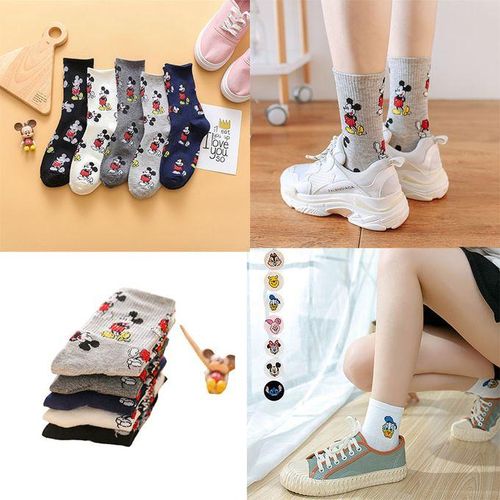 Disney Donald Minnie Mickey Little Mouse Anime Socks Duck