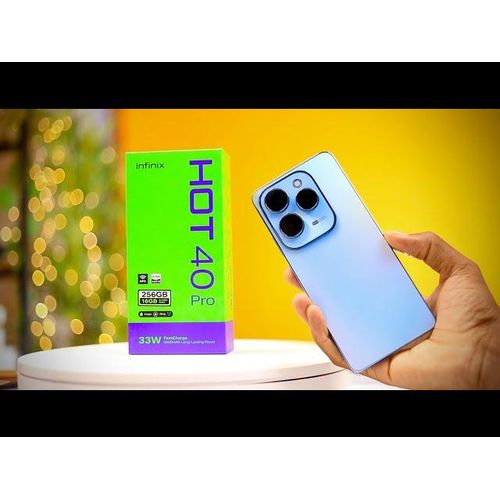 Infinix HOT40PRO X6837(256+8)-BLUE-256GB-DUAL-SIM
