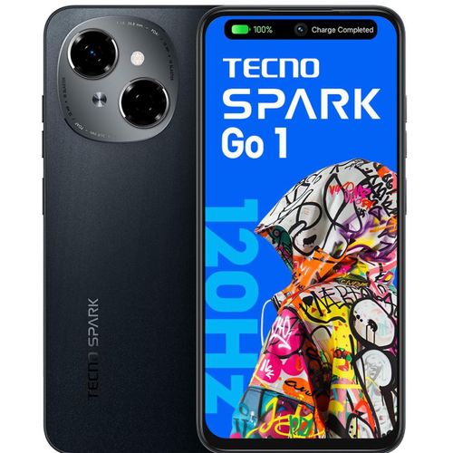 Tecno POP 9 - 6.67" 3GB RAM 128GB ROM 13MP 5000mAh -  Black