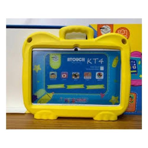 Atouch KT4 7Inch 128/6GB WiFi Kids Early Education Tablet With Free Gifts - Multicolor